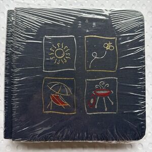 Creative Memories 7x7 Album Old Style Summer Scenes Navy  Unopened Early 2000s